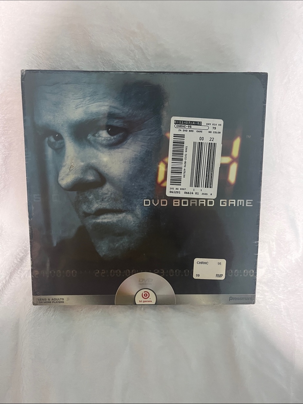 24 DVD Board Game - Black - Unbranded